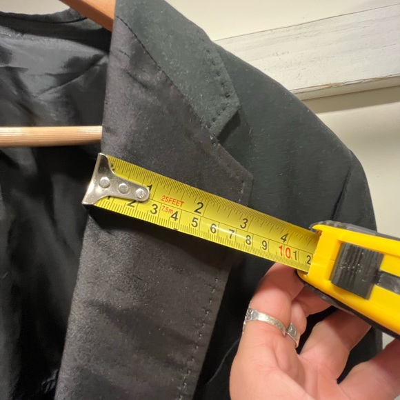 ARMANI COLLEZIONI made in Italy, black tie dinner jacket men’s 42R - Picture 13 of 15